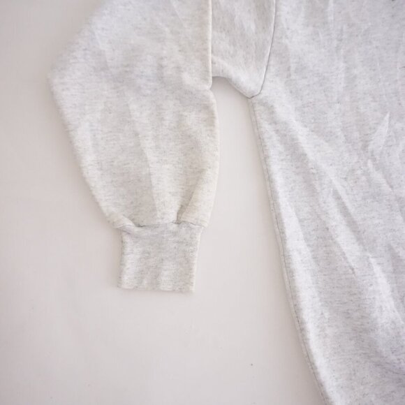 Vintage Gloria Grey Farmhouse Deers Fall Cotton Blend Crewneck Sweater XXXL - Picture 7 of 14